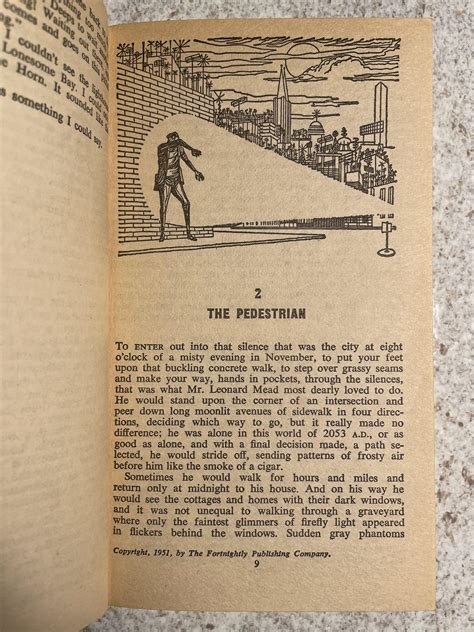 The Pedestrian 1951 Short Story By Ray Bradbury Full Story In