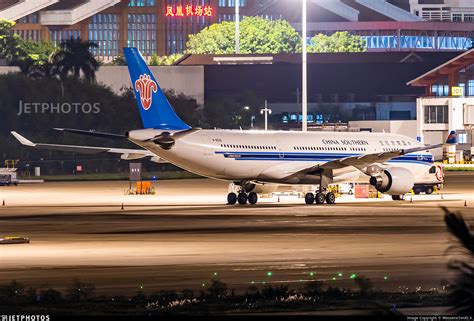 B 6532 Airbus A330 223 China Southern Airlines Messerschmitt X