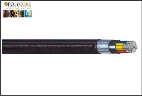 3 5 Core 300 Sq Mm Aluminium Xlpe Armoured Power Cable M S Polyvion Cables Pvt Ltd Sonipat