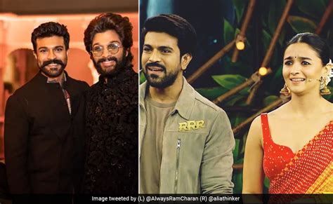 National Awards Ram Charan S Special Messages For Alia Bhatt And Allu Arjun After Their Big