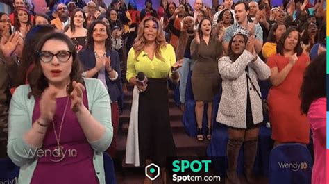 Nude Barre Caramel Fishnet Tights Worn By Wendy Williams On The Wendy Williams Show Spotern