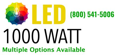 1000 Watt & Higher LED Corn Bulbs & LED Retrofits Lights