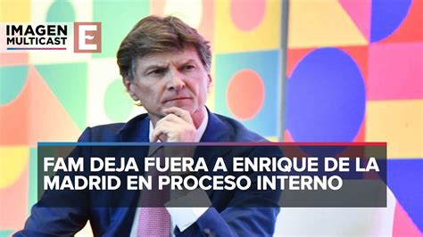 Enrique De La Madrid Queda Fuera De La Contienda Del Frente Amplio Por