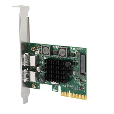 Fdit Carte Pcie Vers Usb Carte D Extension Pcie Vers Usb Ports