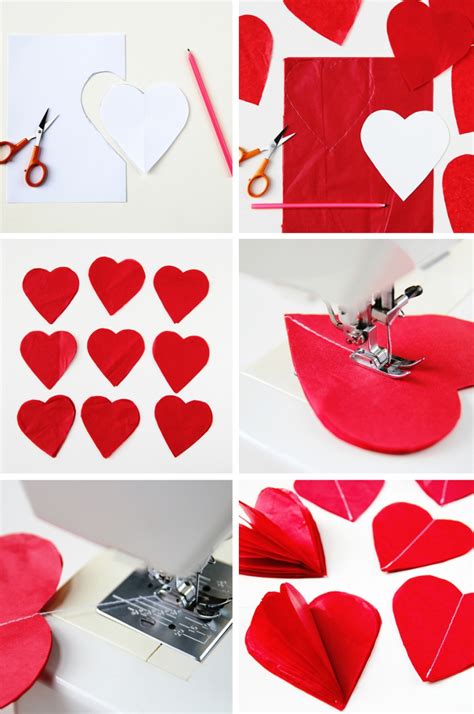 Easy Paper Craft Ideas For Valentines Day Valentine S That Require