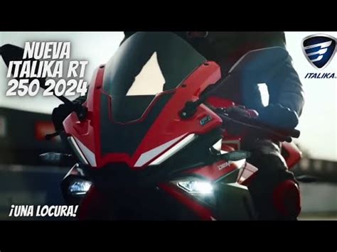 Nueva Italika RT 250 2024 Una Brutalidad De Motocicleta