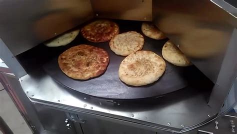 Commercial Stainless Steel Gas Automatic Pita Tortilla Oven Pita Bread