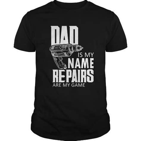 Fixer Up Dad Handyman Funny Sayings T T Shirts Funny Quotes Dad