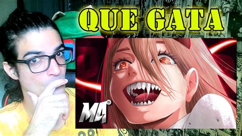 React Power Chainsaw Man A Possessa Do Sangue M Rkim Youtube