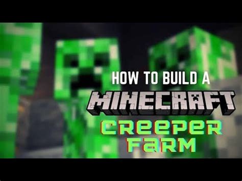 MINECRAFT Mega Creeper Farm 1 19 2meincraft Creeper Farm Bedrock