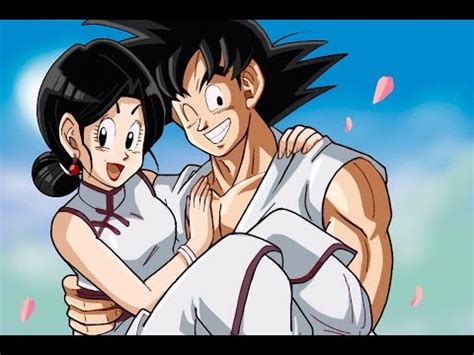 Goku And Chi Chi Kissing