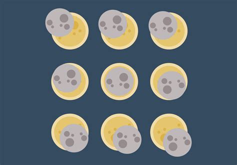 Solar Eclipse Icons Vector Art At Vecteezy