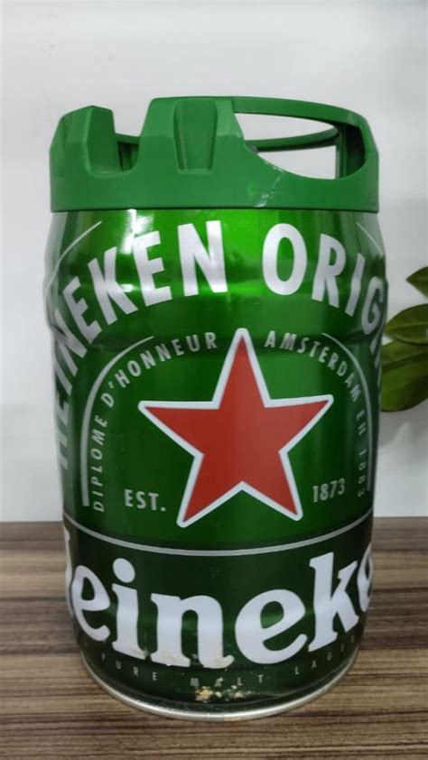 Barril de Heineken vazio para luminária ou decoração REUZO LEILÕES