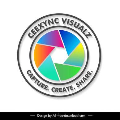 Infographic Design Elements Modern Flat Circle Shape Vectors Graphic