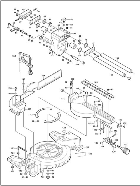 Bosch B3915 035 10 Slide Miter Saw Model Schematic Parts Diagram —