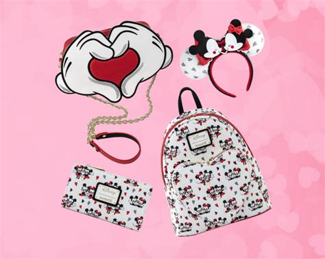 All New Loungefly Mickey And Minnie Mouse Love Collection The Kingdom