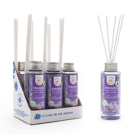 La Casa De Los Aromas Ambientador Mikado Aroma Lavanda Set Difusor