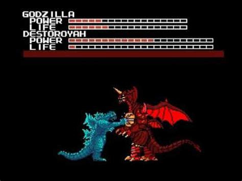 Nes Godzilla Creepypasta Destoroyah Theme Youtube