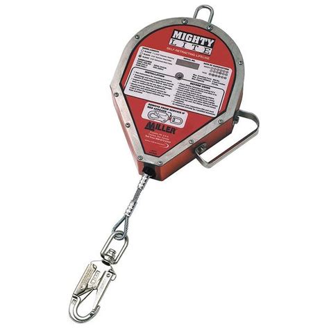 Honeywell Miller Self Retracting Lifeline 130 Ft Red RL130G Z7 130FT