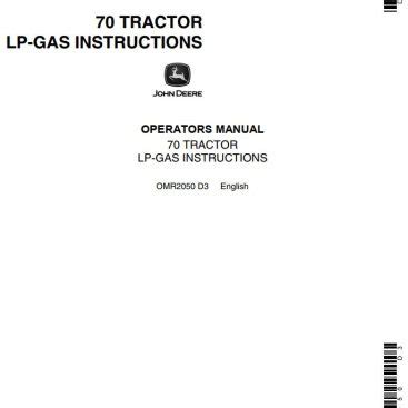 John Deere Tractor Loader Backhoe Operator S Manual