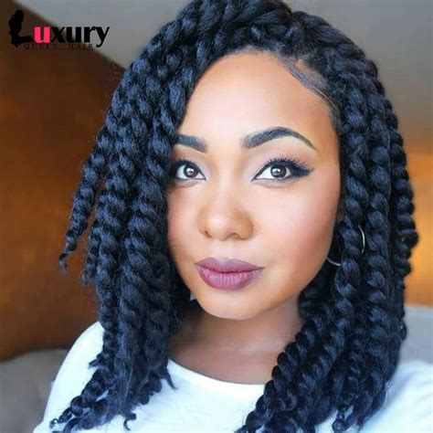 Bouncy Havana Mambo Twist Crochet Braids One Pack Strands Pack Short