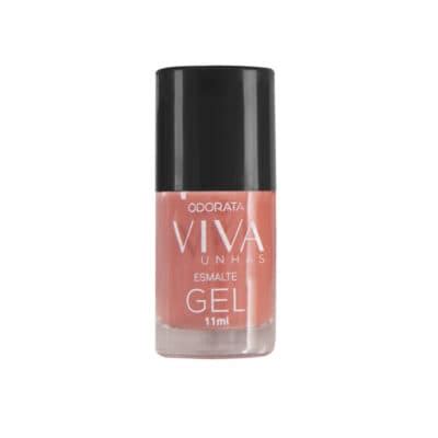 Esmalte em Gel Nude Absoluto 11 ml Viva Unhas Odorata Cosméticos