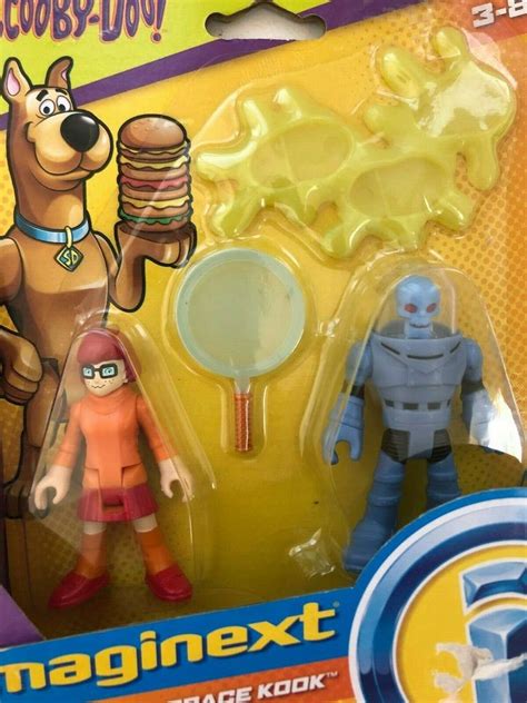 Fisher Price Imaginext Scooby Doo New Velma Space Kook Footprints