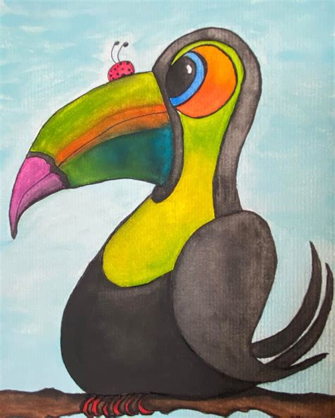 Rio the Toucan | One Artsy Momma Website