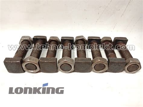 Болты и гайки зубьев ковша, погрузчик LonKing CDM855, CDM833 ...