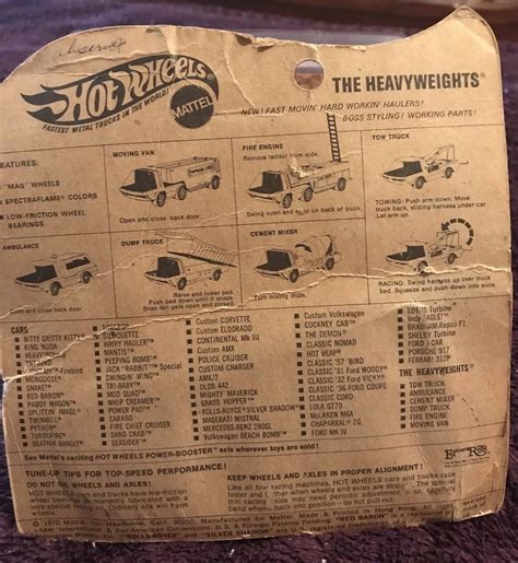 Hot Wheels Scool Bus Heavyweights Blister Pack Redline Moc Scool Pics Lots