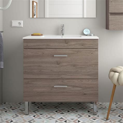 Mueble De Ba O Almagro Roble Eternity Lavabo