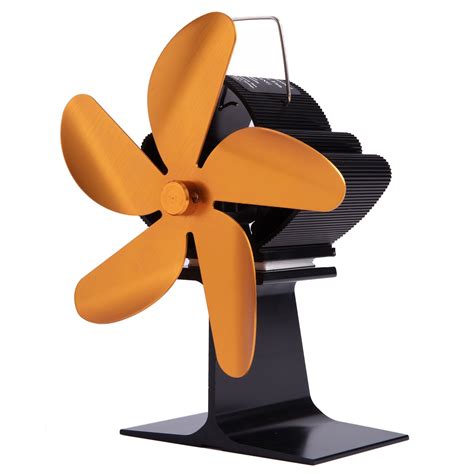 5 Fan Blades Heating Furnace Fan Family Wood Burni... – Grandado