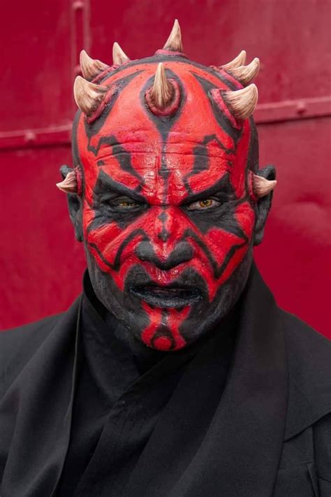 Darth Maul silicone mask by Buddycracker on DeviantArt