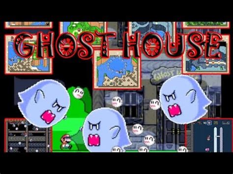 All Ghost House In Super Mario World Snes Gameplay Youtube