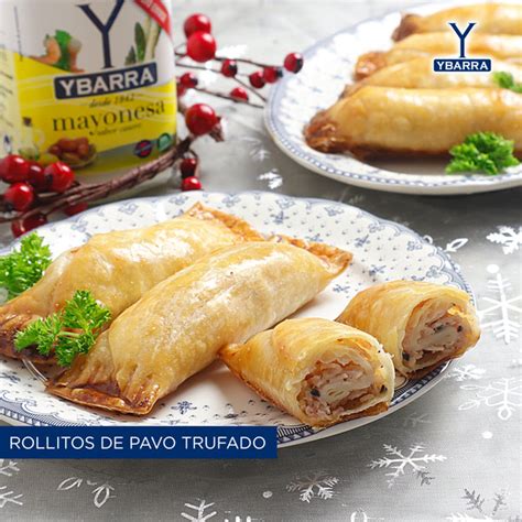 Receta F Cil De Rollitos De Pavo Trufado Ybarra En Tu Cocina