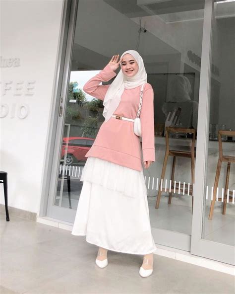 Baju Dusty Pink Cocok Dengan Jilbab Warna Apa Ini Inspirasinya