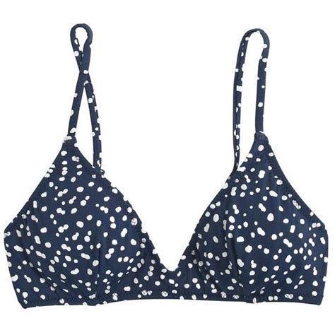 J Crew French Bikini Top Liked On Polyvore Featuring Swimwear