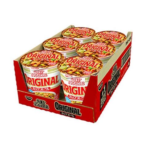 Nissin Cup Ramen Noodle Global Favorites Original 24 Ounce