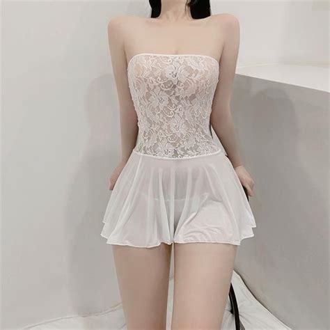 Sexy Lingerie Set WomenErotic Sleepwear Erotic Transparent Night Dress Underwear Sexy Lingerie
