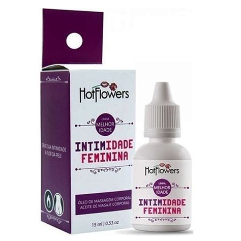 Intimidade Feminina Excitante E Estimulante Feminino Ml Hot Flowers