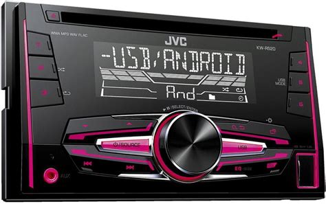 Купить JVC KW-R520 Автомобильный радиоприемник MP3 USB FLAC ЦВЕТ ...