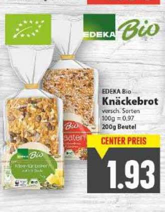 Edeka Bio Knäckebrot Angebot bei EDEKA