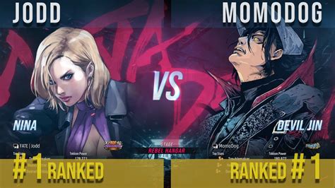 Tekken 8 Jodd 1 Ranked Nina Vs Momodog 1 Ranked Devil Jin High