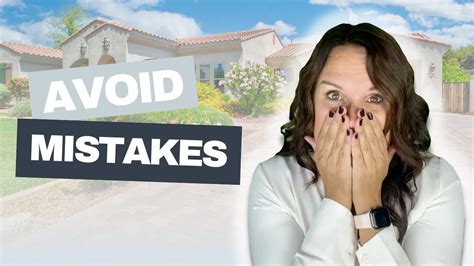 Avoid These Mistakes When Selling Your Home Live In Phoenix Az Youtube