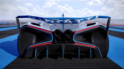 bhp bugatti bolide revealed  mph track  hypercar evo
