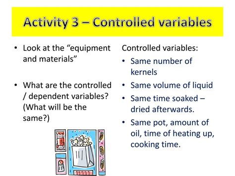 What Are Some Examples Of Controlled Variables In An Experiment - Printable Templates: Your Go ...