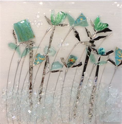 Flower Art Mary Hong Studio Shardworx Art Glass Art Flower Art