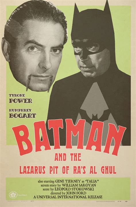 HARTTER: BATMAN AND THE LAZARUS PIT OF RA'S AL GHUL