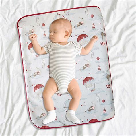 Kihout 80x100cm Baby Waterproof Bed Pad Washable Mattress Pad Reusable