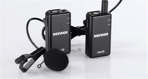 Neewer Cm Wireless Lavalier Microphone System With Charging Case